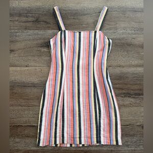 Forever 21 Multicolor Striped Mini Dress